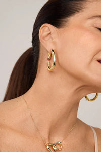 Memória Hoop Earrings - Entre Camadas Collection