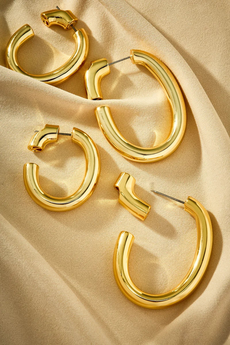 Memória Hoop Earrings - Entre Camadas Collection