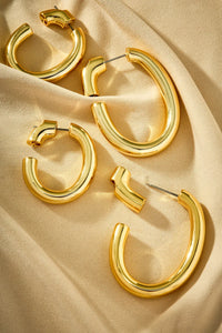 Memória Hoop Earrings - Entre Camadas Collection