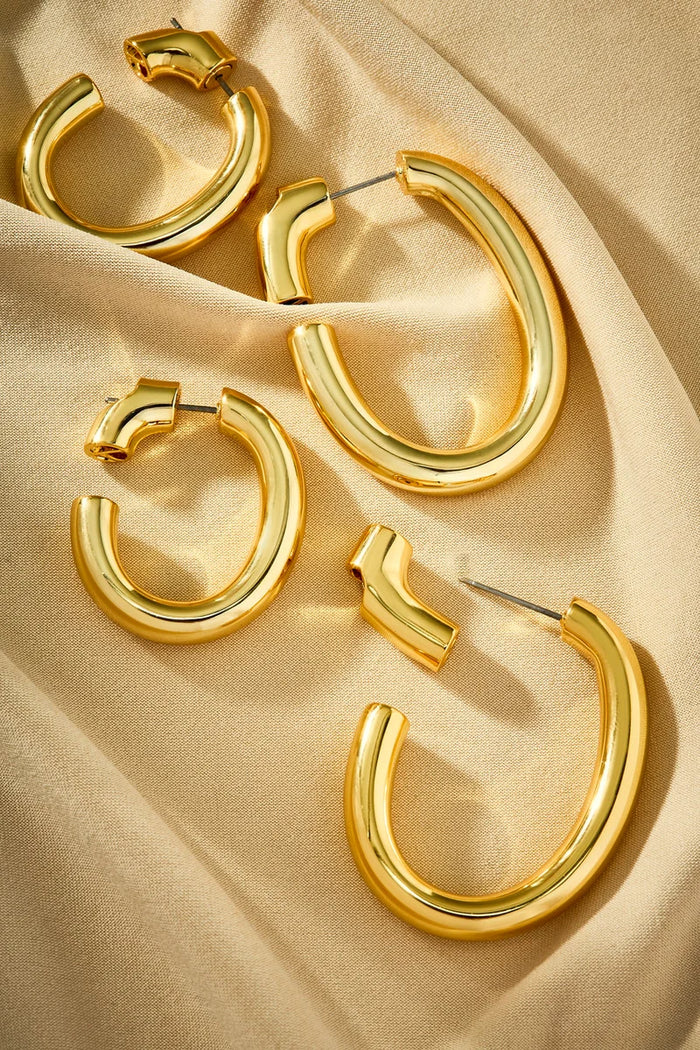 Memória Hoop Earrings - Entre Camadas Collection